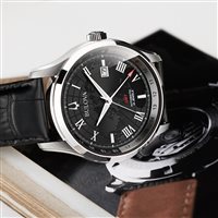 Orologio Bulova Uomo Wilton Gmt in Acciaio 96B387 - 96B387